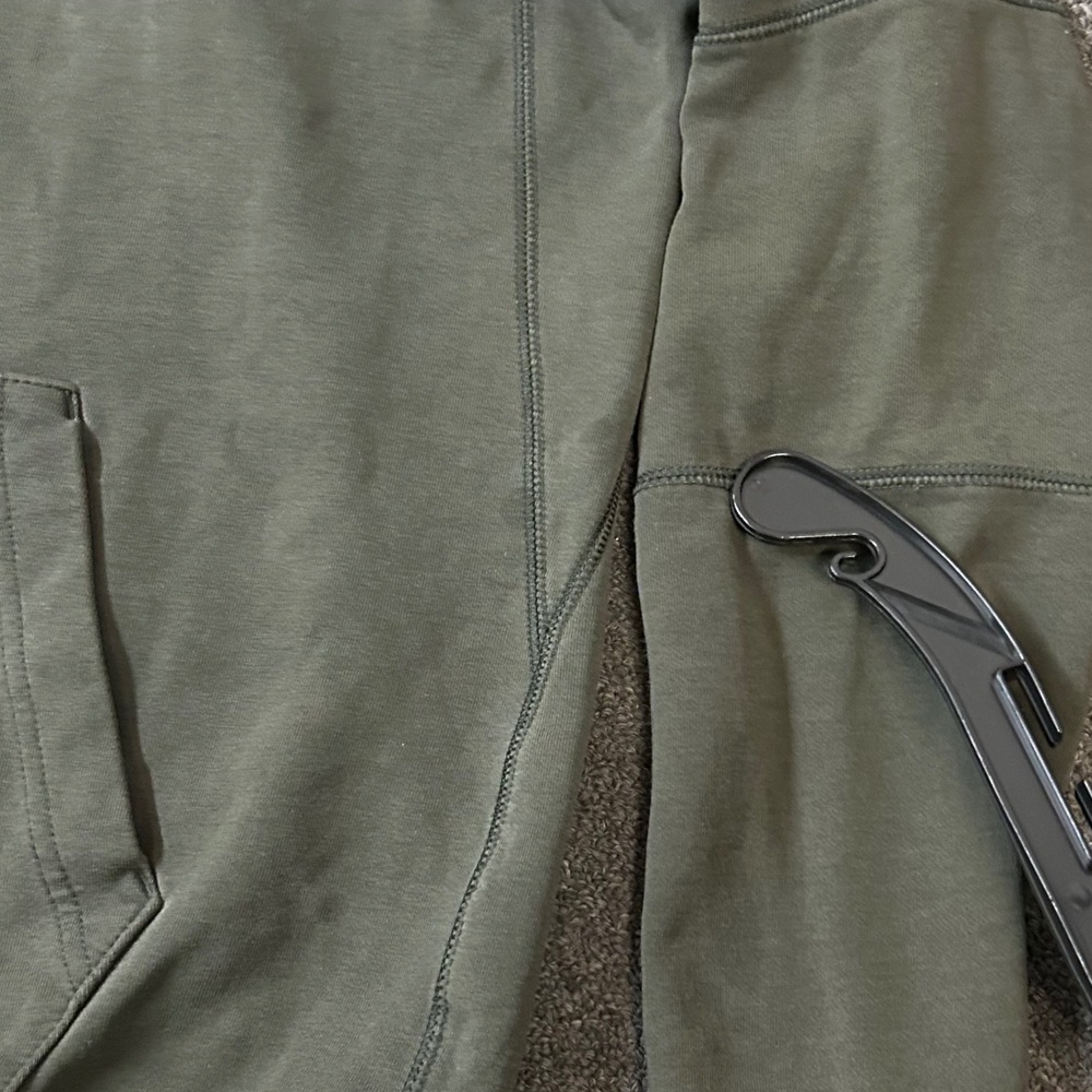 Nike Tech Fleece Full Zip Hoodie Jogger Pants Set Green Size M - Picture 9 of 9